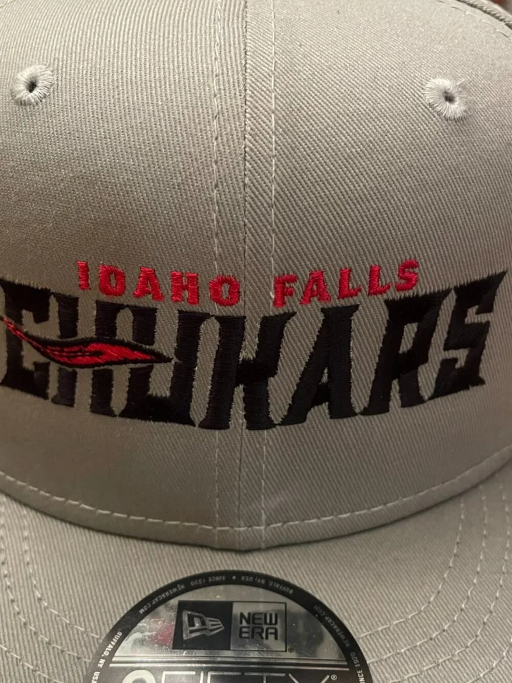 Idaho Falls Chukars (Minor League) Gray Snapback Baseball Hat Cap by New Era*