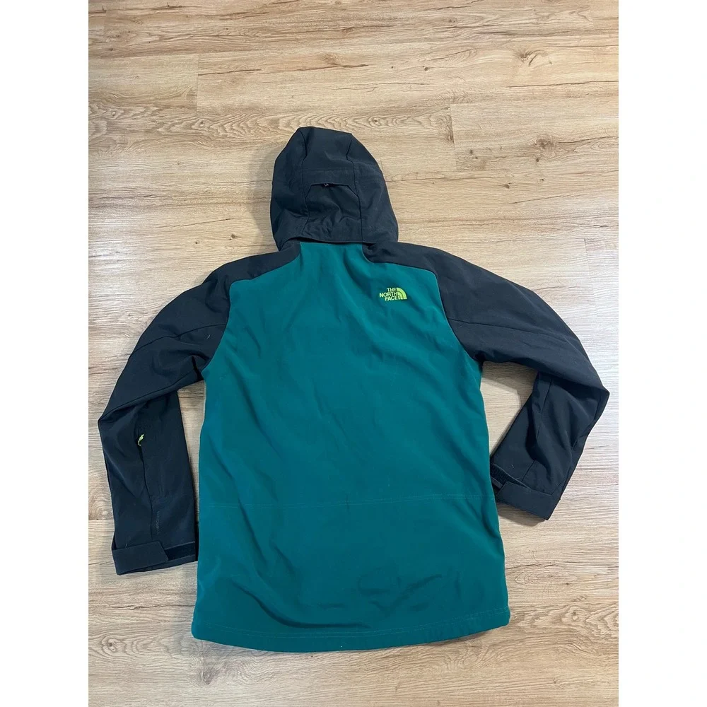 The North Face Mens Triclimate 3-in-1 Jacket Teal Black Fleece Liner M M/M