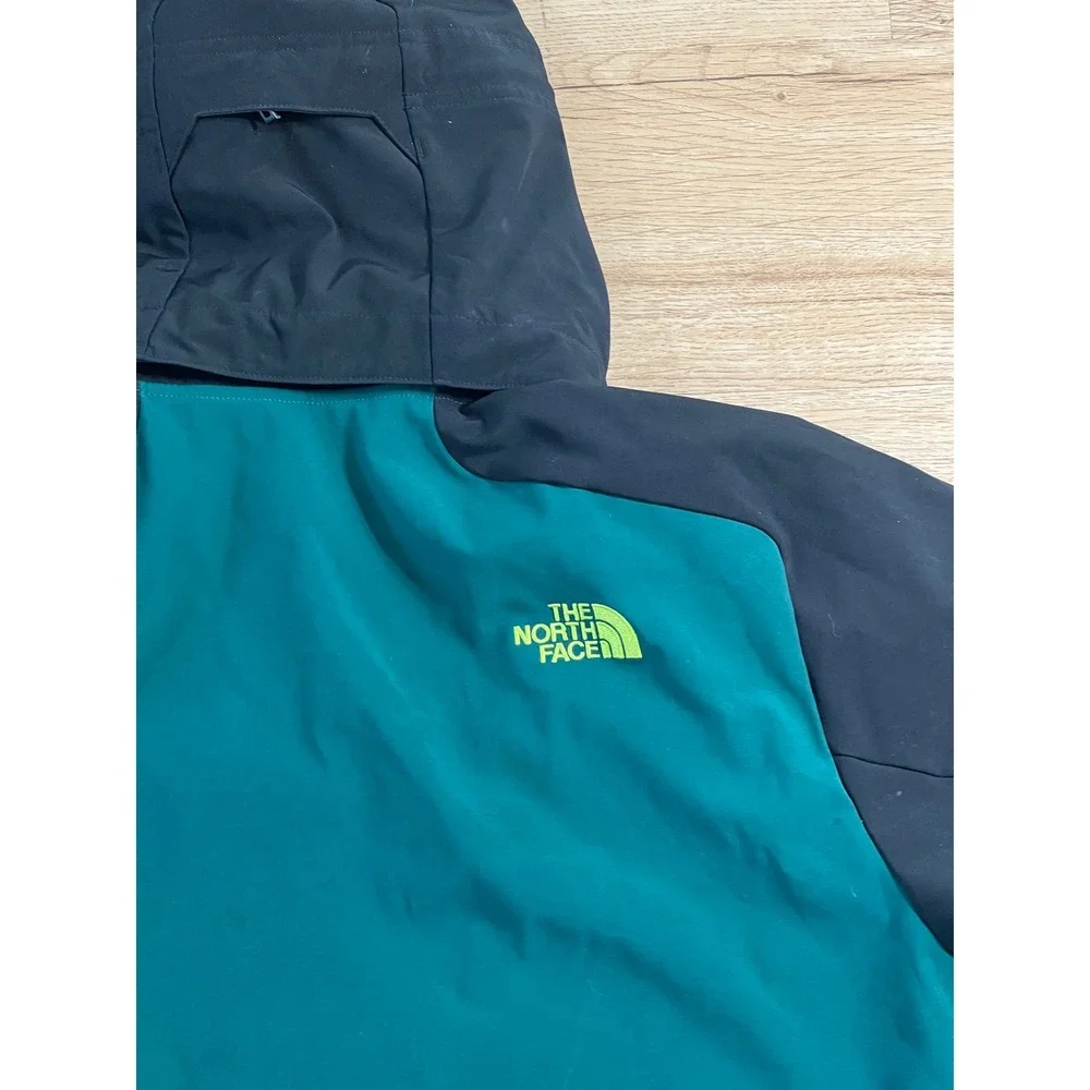 The North Face Mens Triclimate 3-in-1 Jacket Teal Black Fleece Liner M M/M