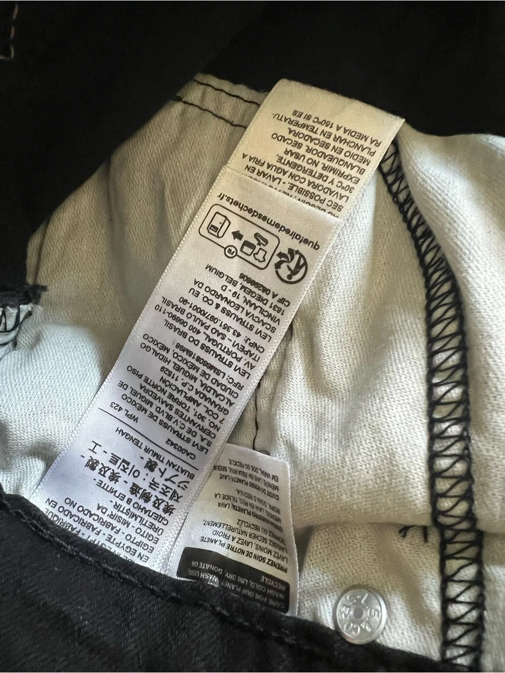 Levi's Men's Black Straight Jeans 511