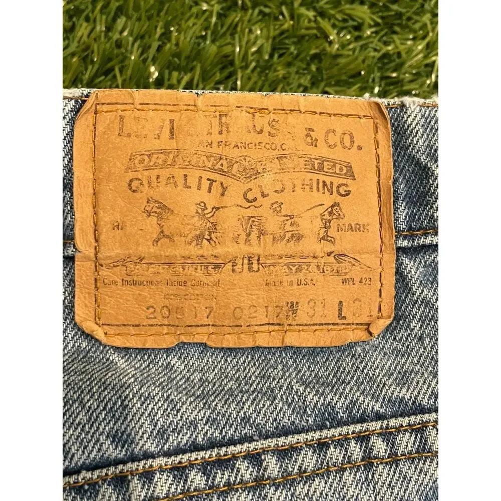 Vintage 1980s Levi's 517 Orange Tab Bootcut Jeans - Made in USA - Tag 31x31