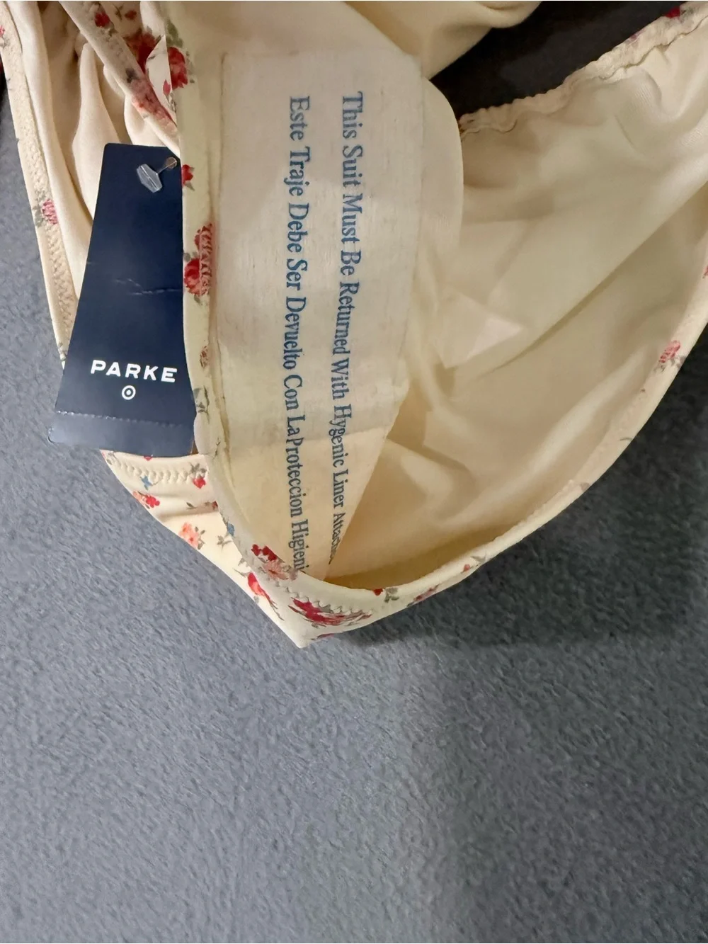 Parke x Target bottoms material