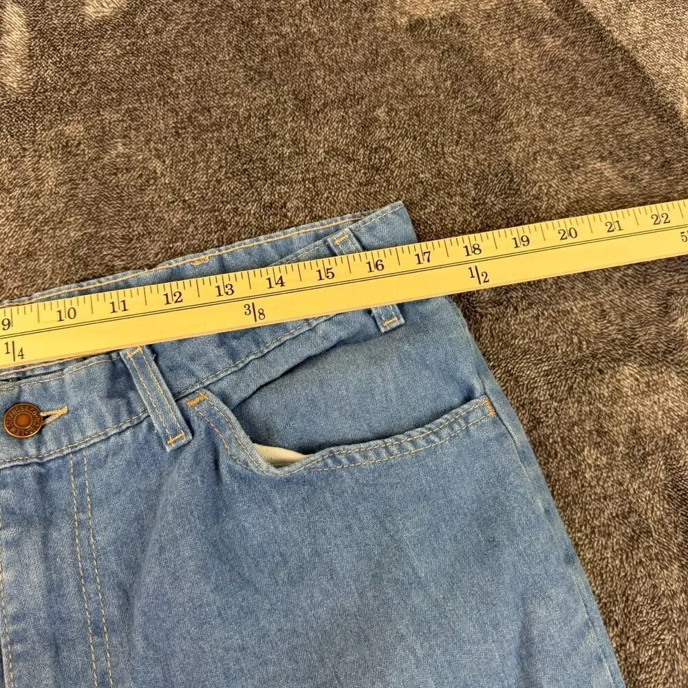 Vtg 80's Levi's Bootcut Orange Tab Denim Jeans Men's 36X36(34X29) Made In USA
