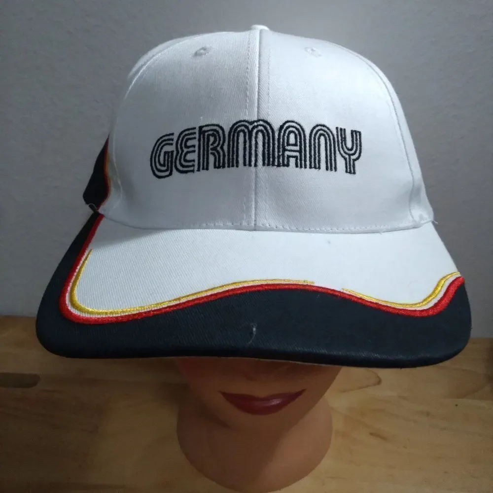 Vintage Germany Soccer Football Strap Back Hat Cap