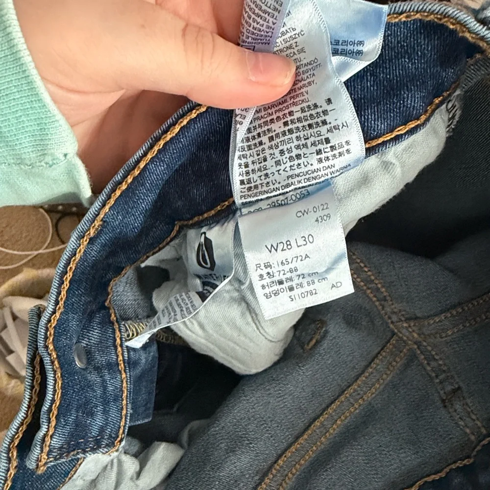 Levis jeans blue any