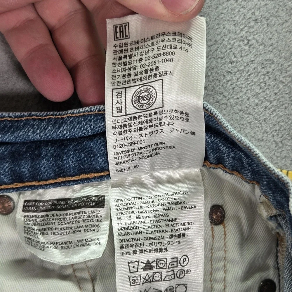 Levis important sizing