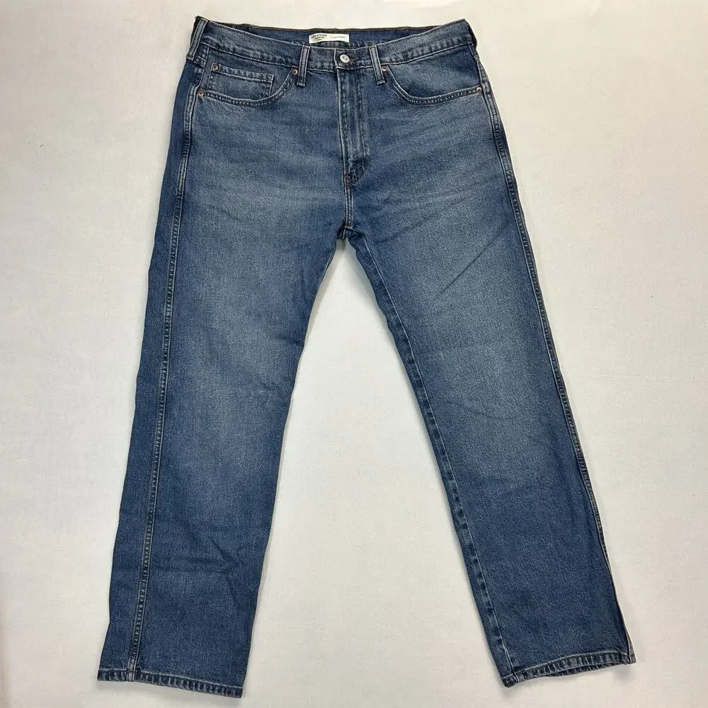 Levi Strauss Signature Gold Jeans Men’s 36x32 Classic Cowboy Western Blue Denim