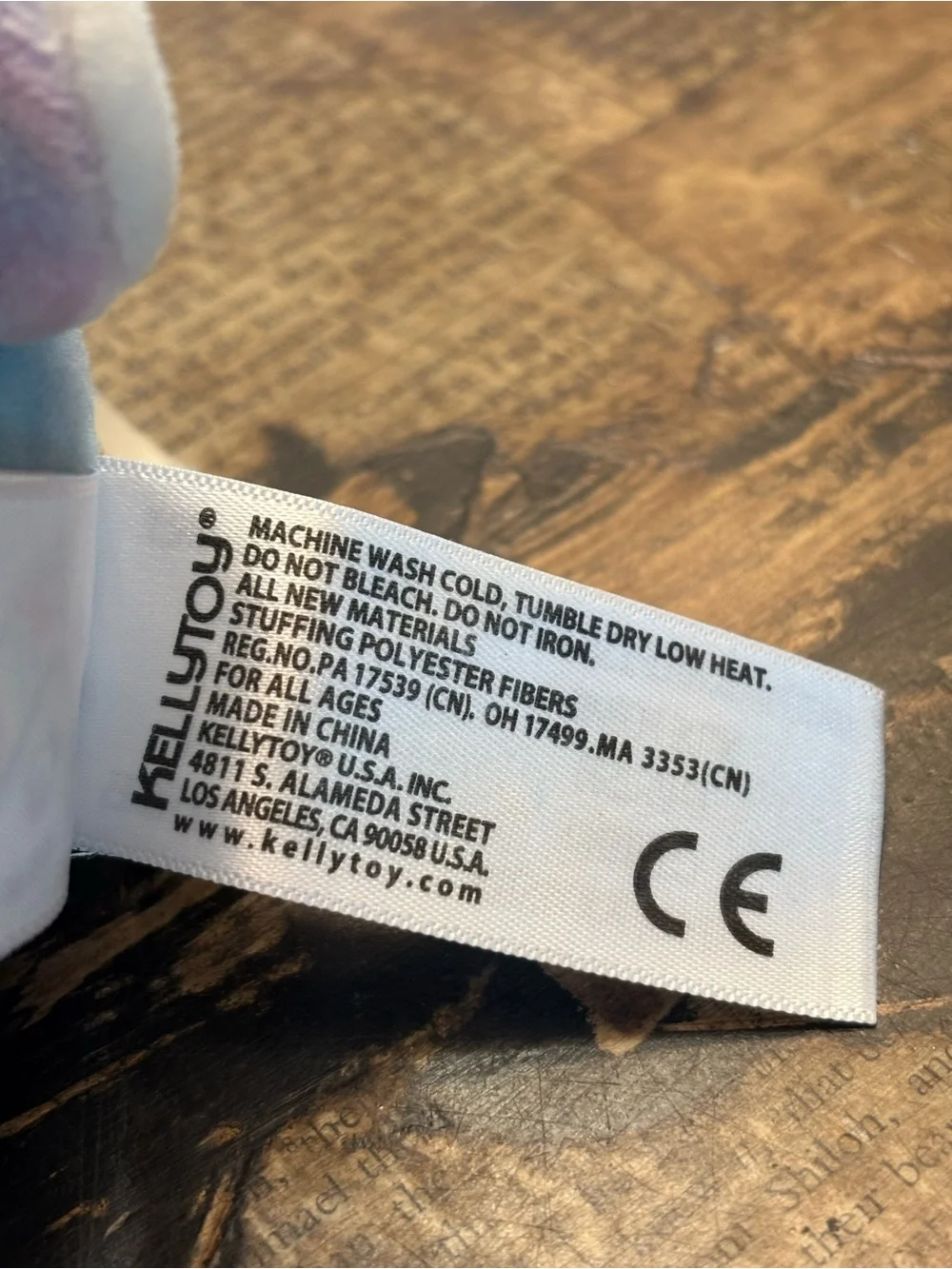Kellytoy blue sewn