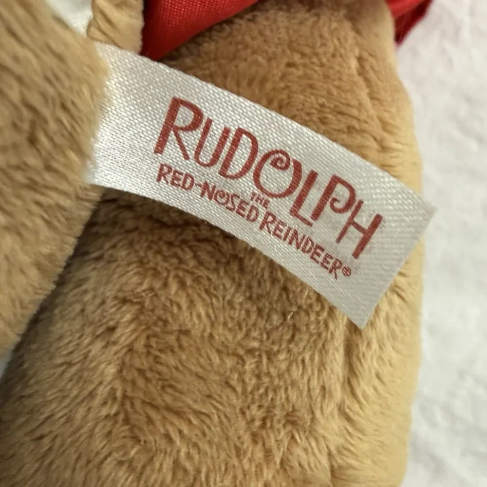 Build A Bear Clarice Rudolph Reindeer Plush Toy Red Polka Dot Dress Shoes