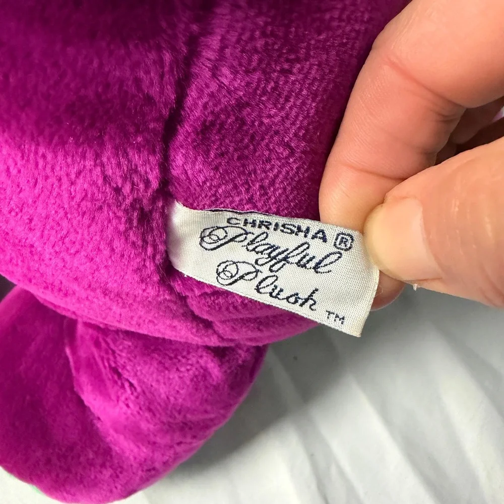 CHRISHA Playful Plush vintage barney