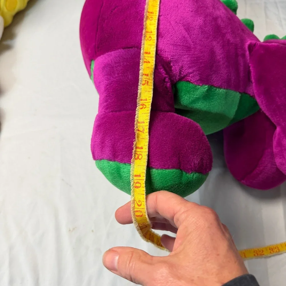 CHRISHA Playful Plush vintage barney