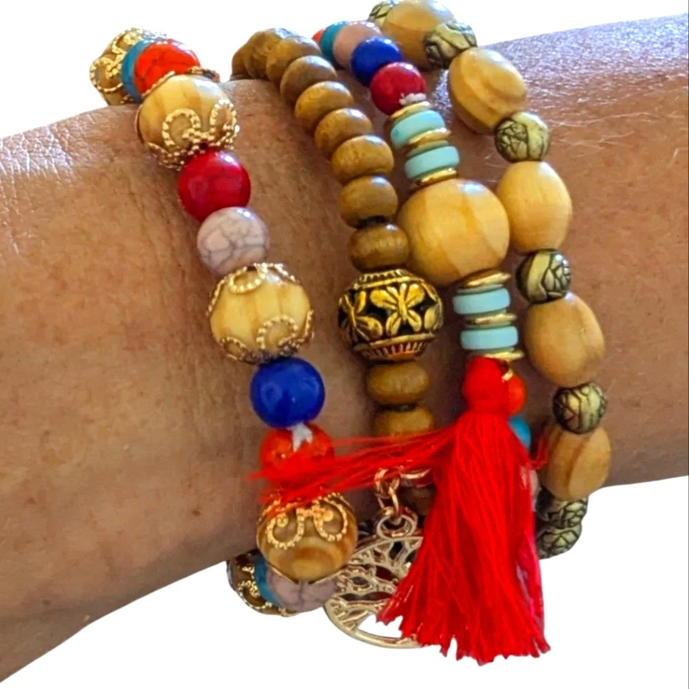 N/A colorful beaded