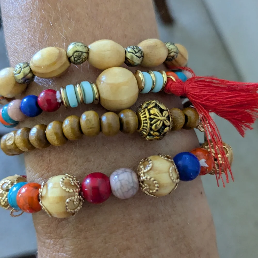 N/A colorful beaded