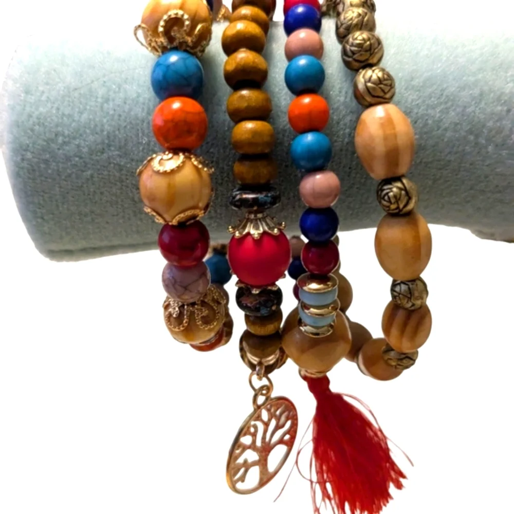 N/A colorful beaded