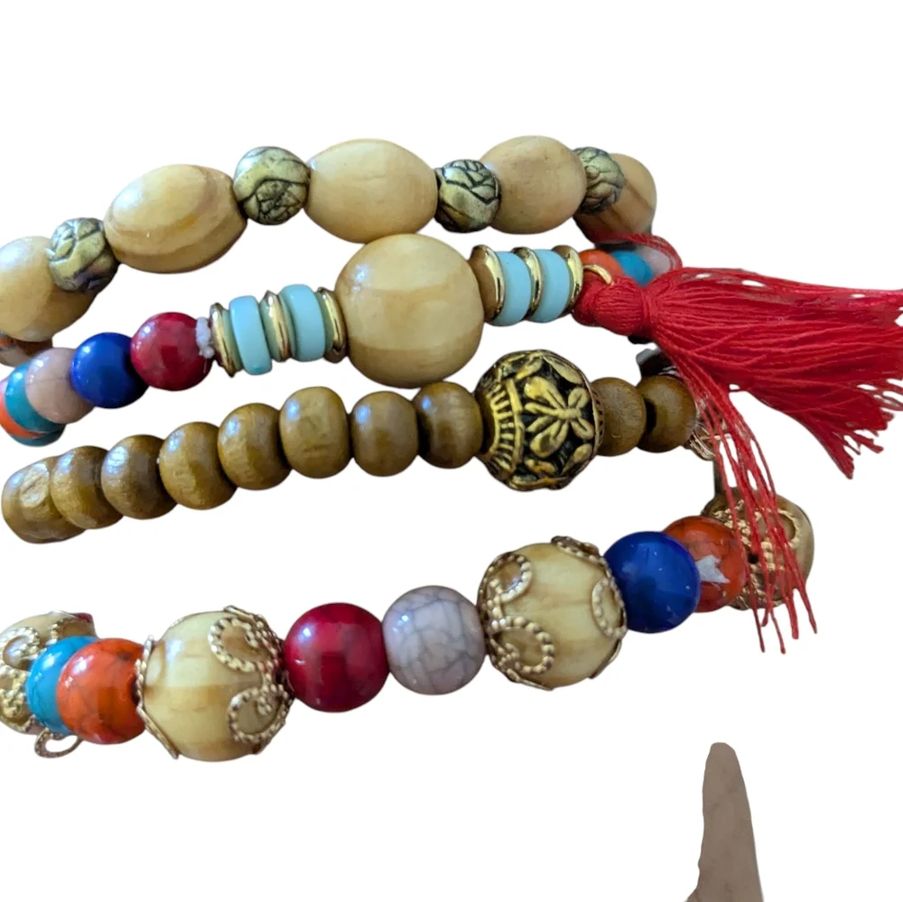 N/A colorful beaded