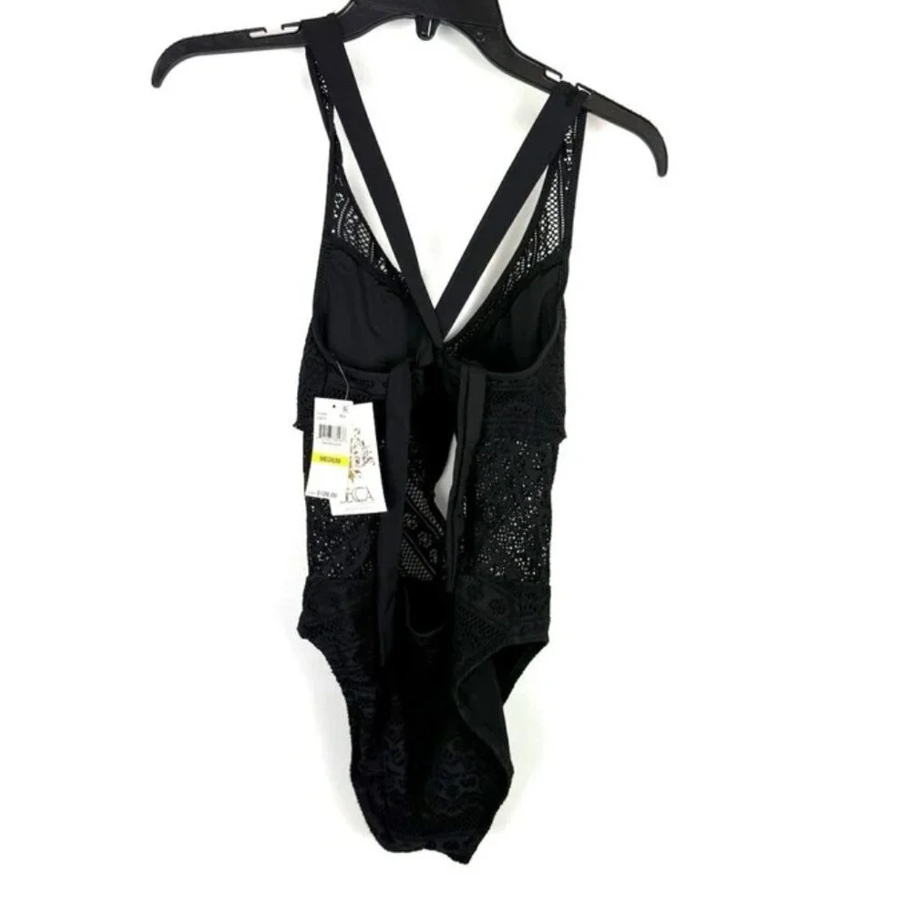 Becca Women’s Black One Piece Swimsuit Size medium