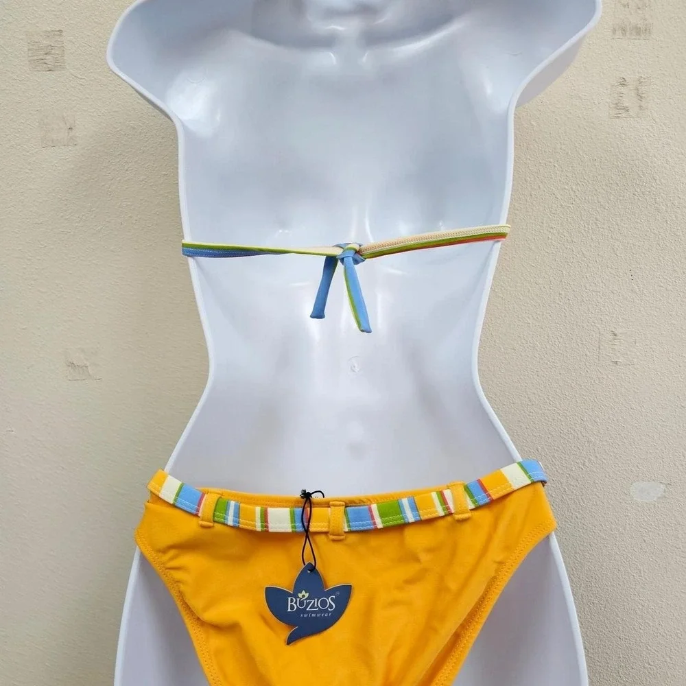 Women's Swim Bikini Buzios Brazil multicolor Bathing Suit New