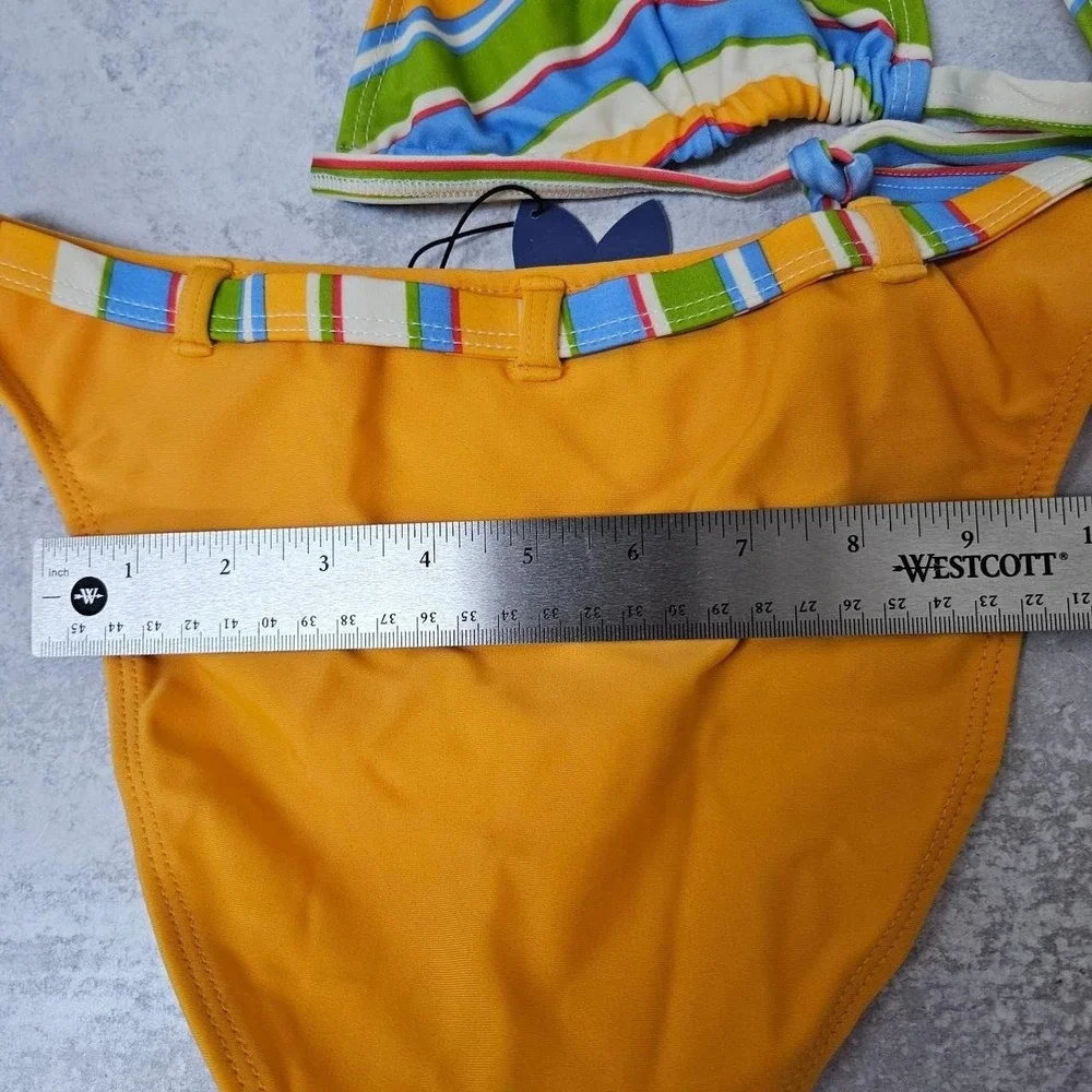 Women's Swim Bikini Buzios Brazil multicolor Bathing Suit New