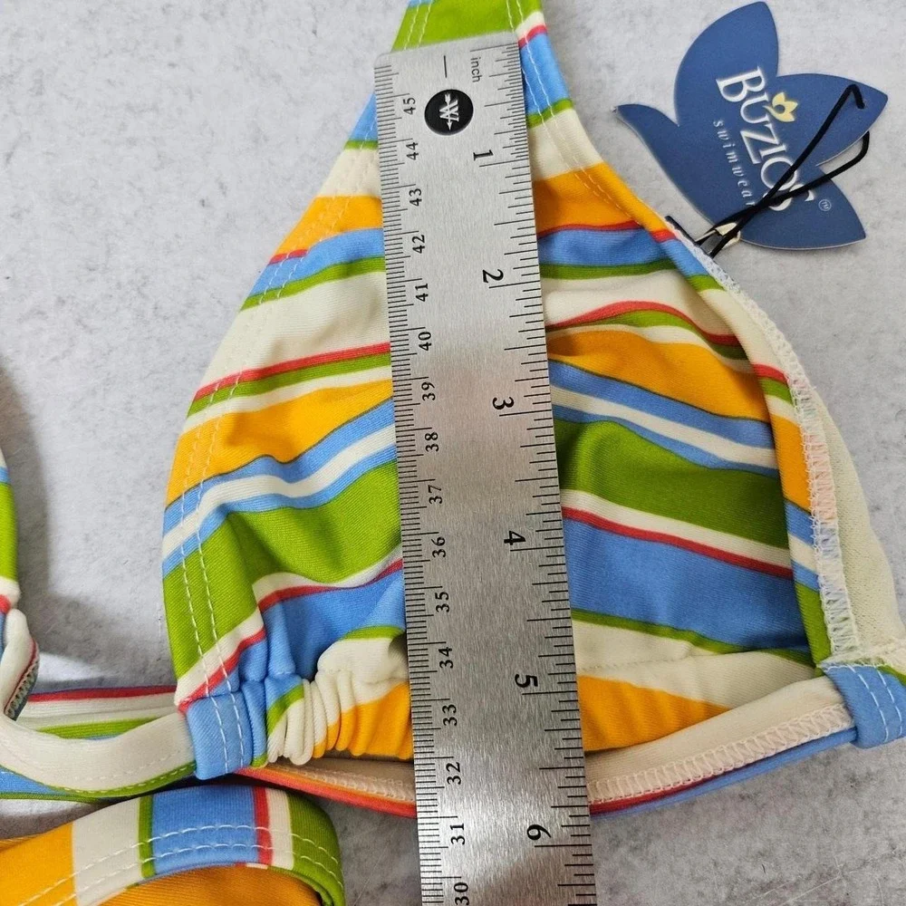 Women's Swim Bikini Buzios Brazil multicolor Bathing Suit New