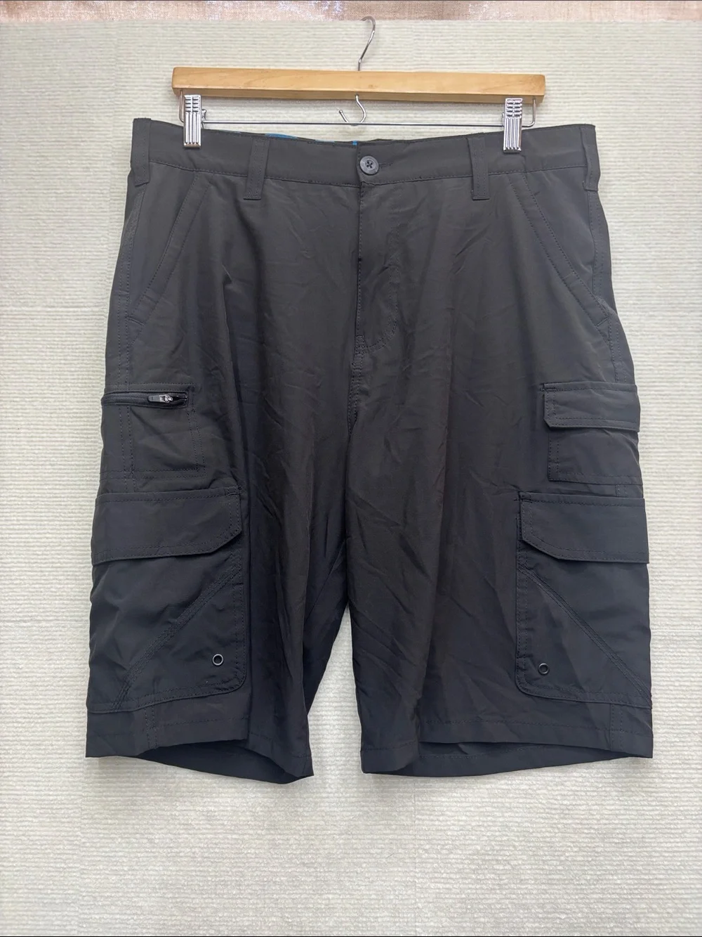 Iron Co | 34 Men's Black Cargo Shorts