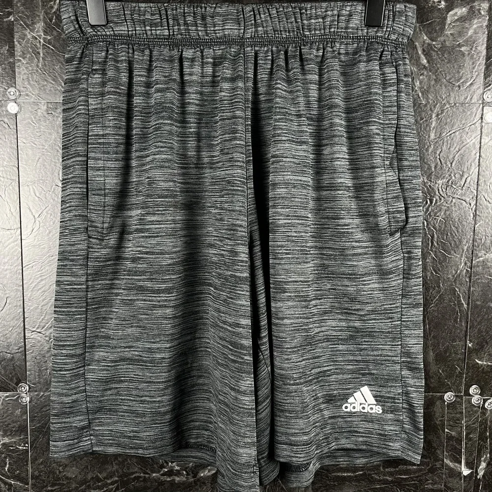 Adidas Men's Grey AEROREADY Running Shorts Small