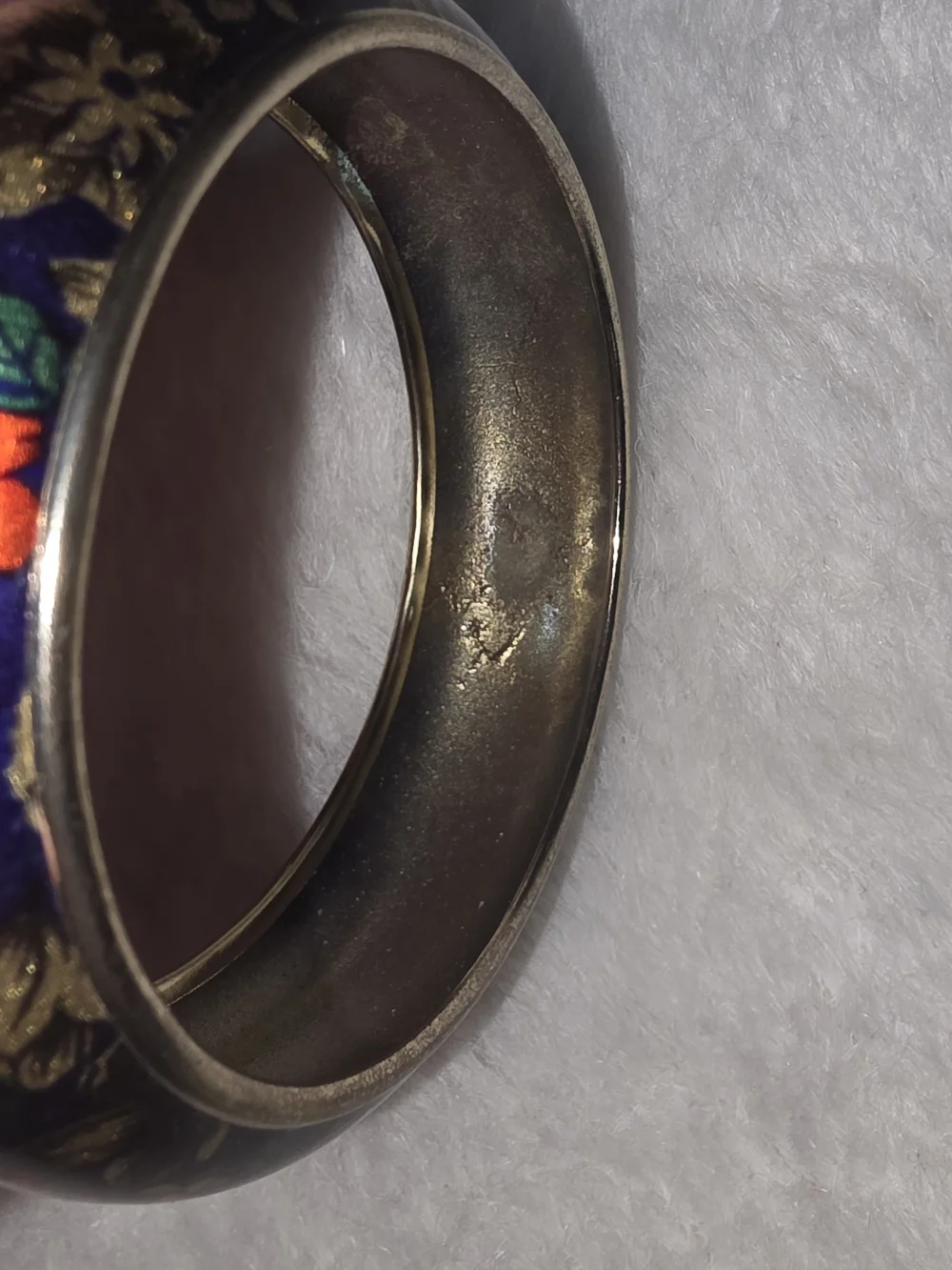no brand or enamel refined