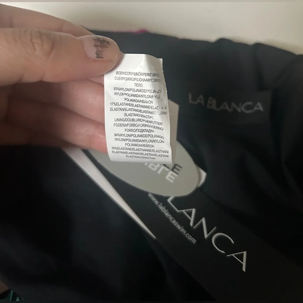 La Blanca black multicolor