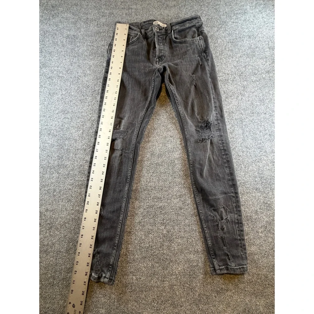 Zara leg denim