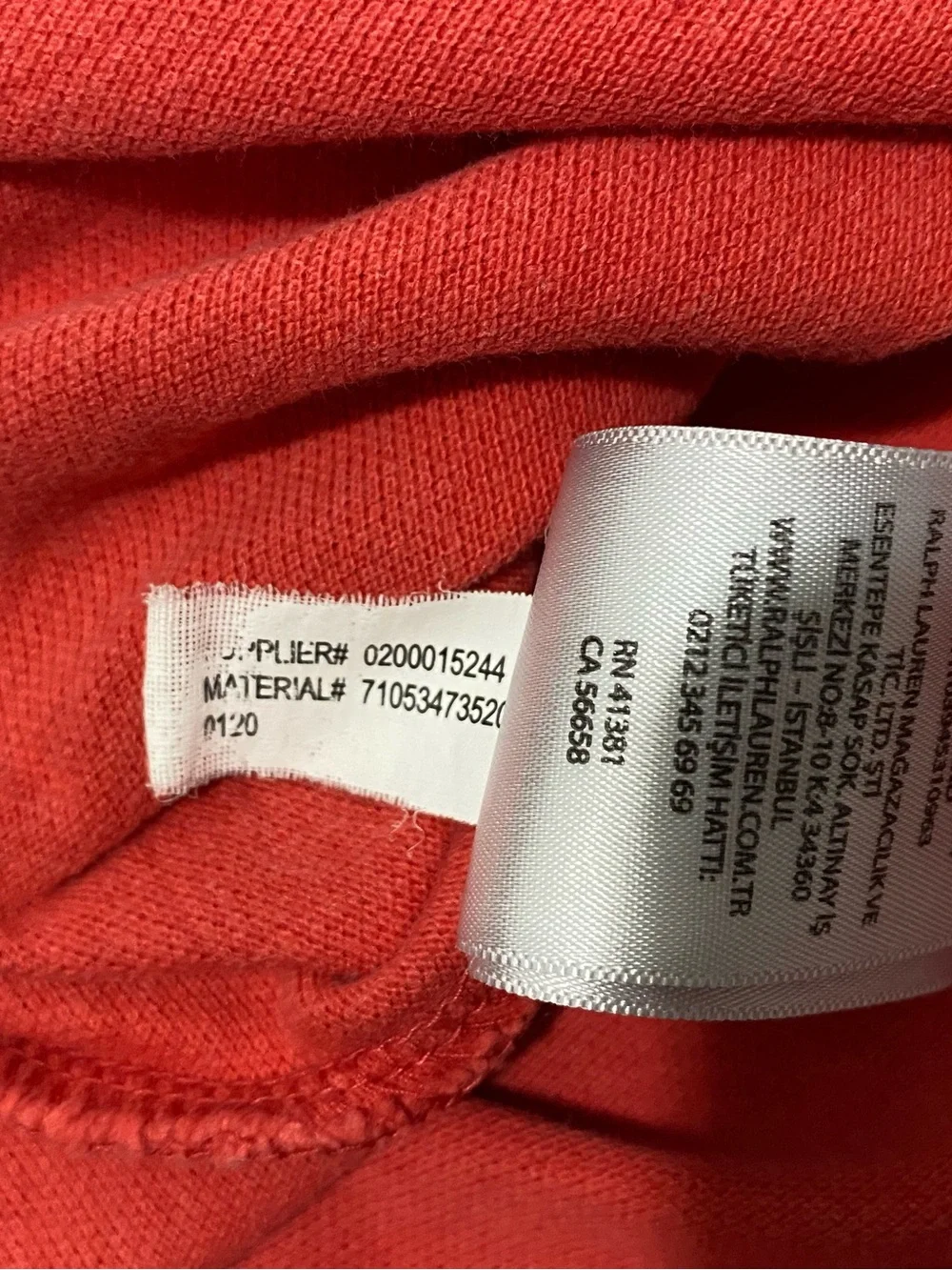 Polo by Ralph Lauren Red Men's Classic Mesh Polo Shirt Size S Classic Fit