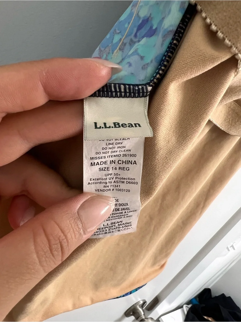 L.L. Bean bean swimwear