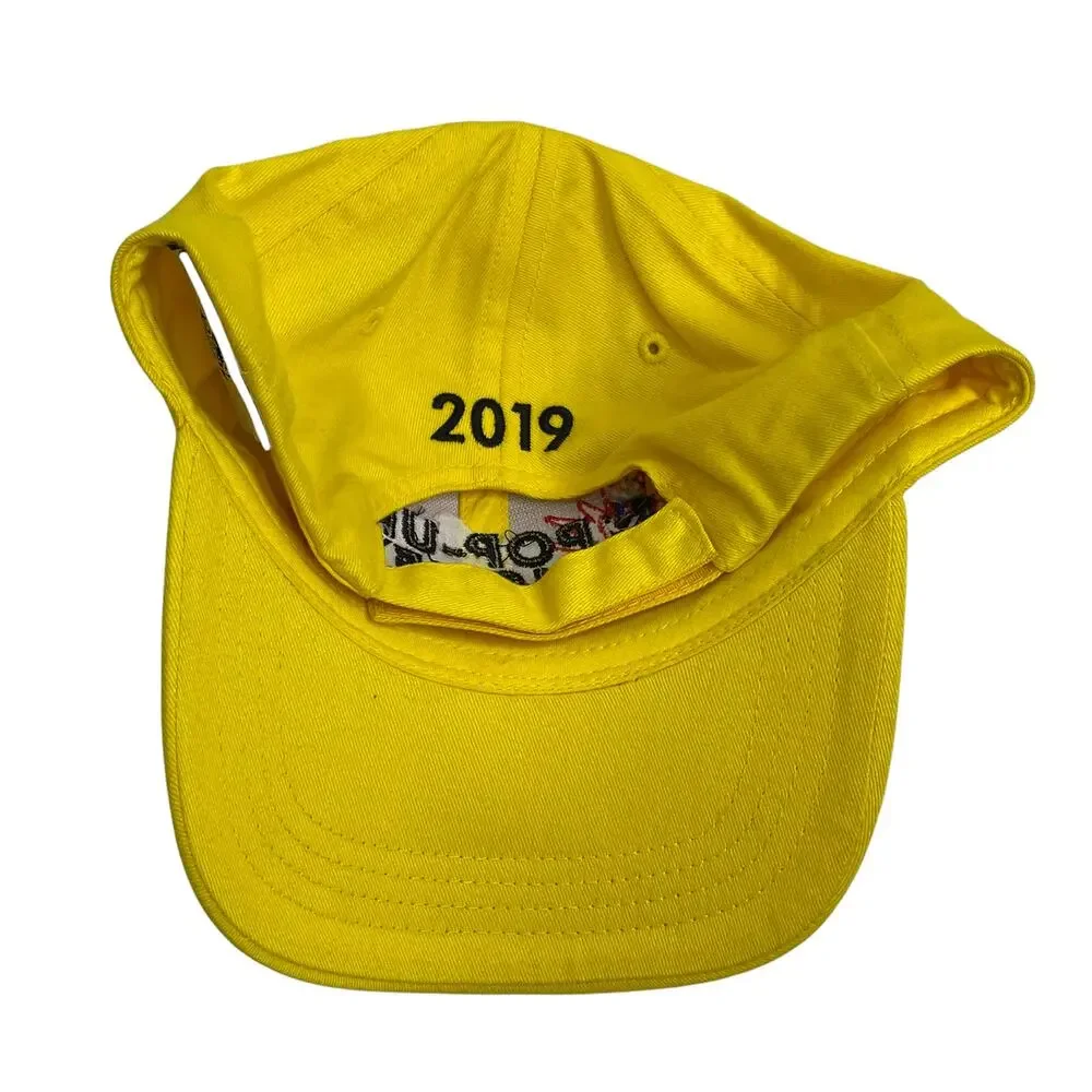 Disney Parks 2019 Pop-Up Disney Mickey Celebration Yellow Baseball Hat Cap