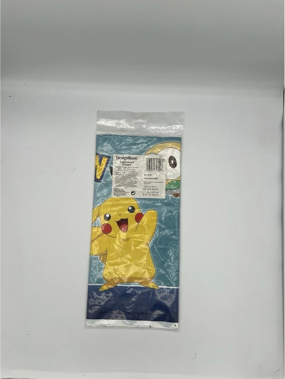 DesignWare Pokemon Plastic Party Tablecloth Tablecover 2017 54