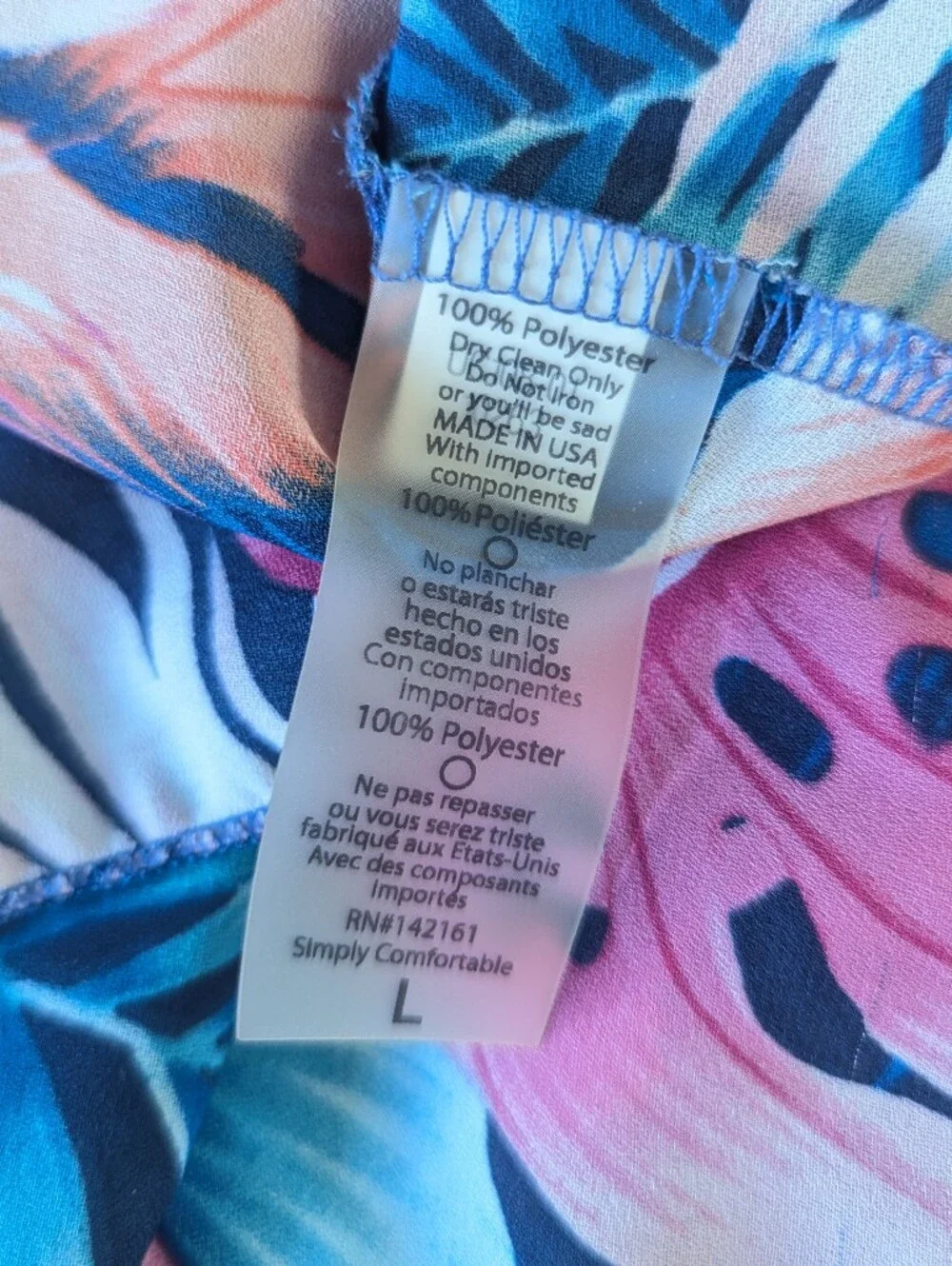LuLaRoe tropical print