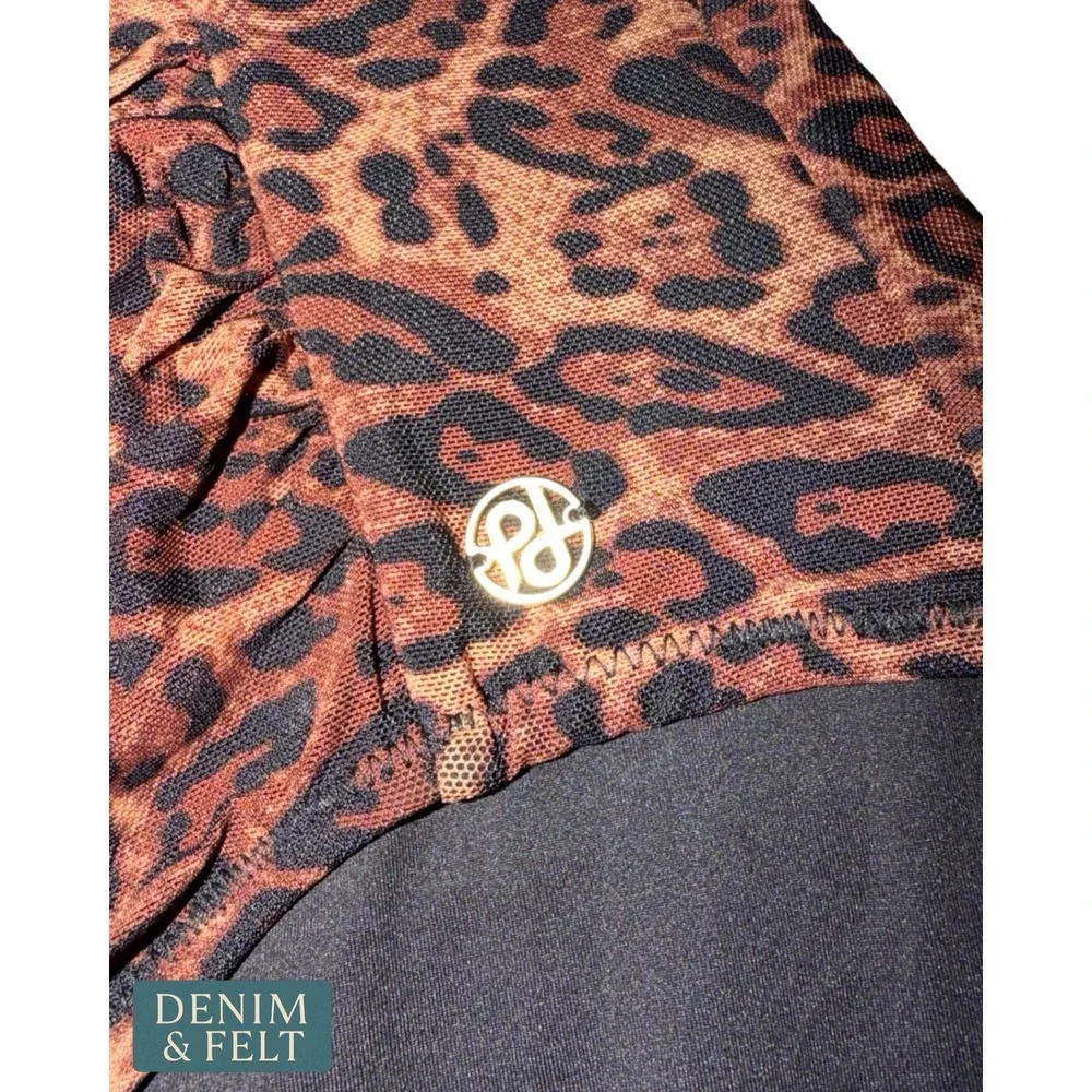 NEW Popilush Shapewear Ruched Tummy Control Bikini Brief Leopard Print XL