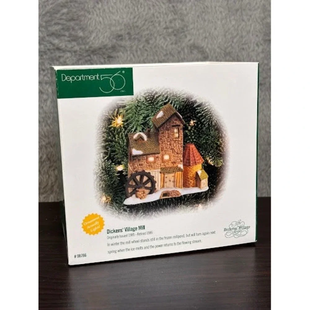 Department 56 Dickens Village Mill Heritage Village Classic Ornament 98766