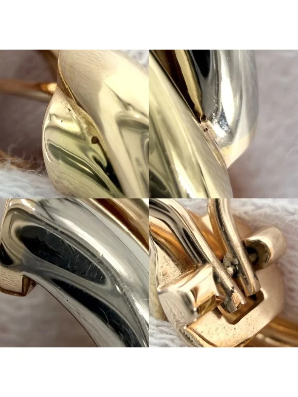 Cartier Earrings Trinity Classic PG YG WG 18k Yellow Gold 18k Pink White