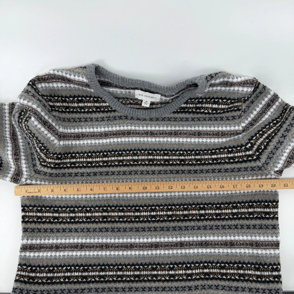 Free Assembly measurements pullover stretch