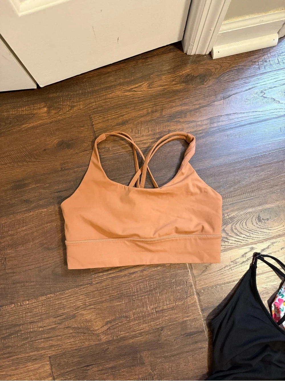Brown/Tan Lululemon Bra