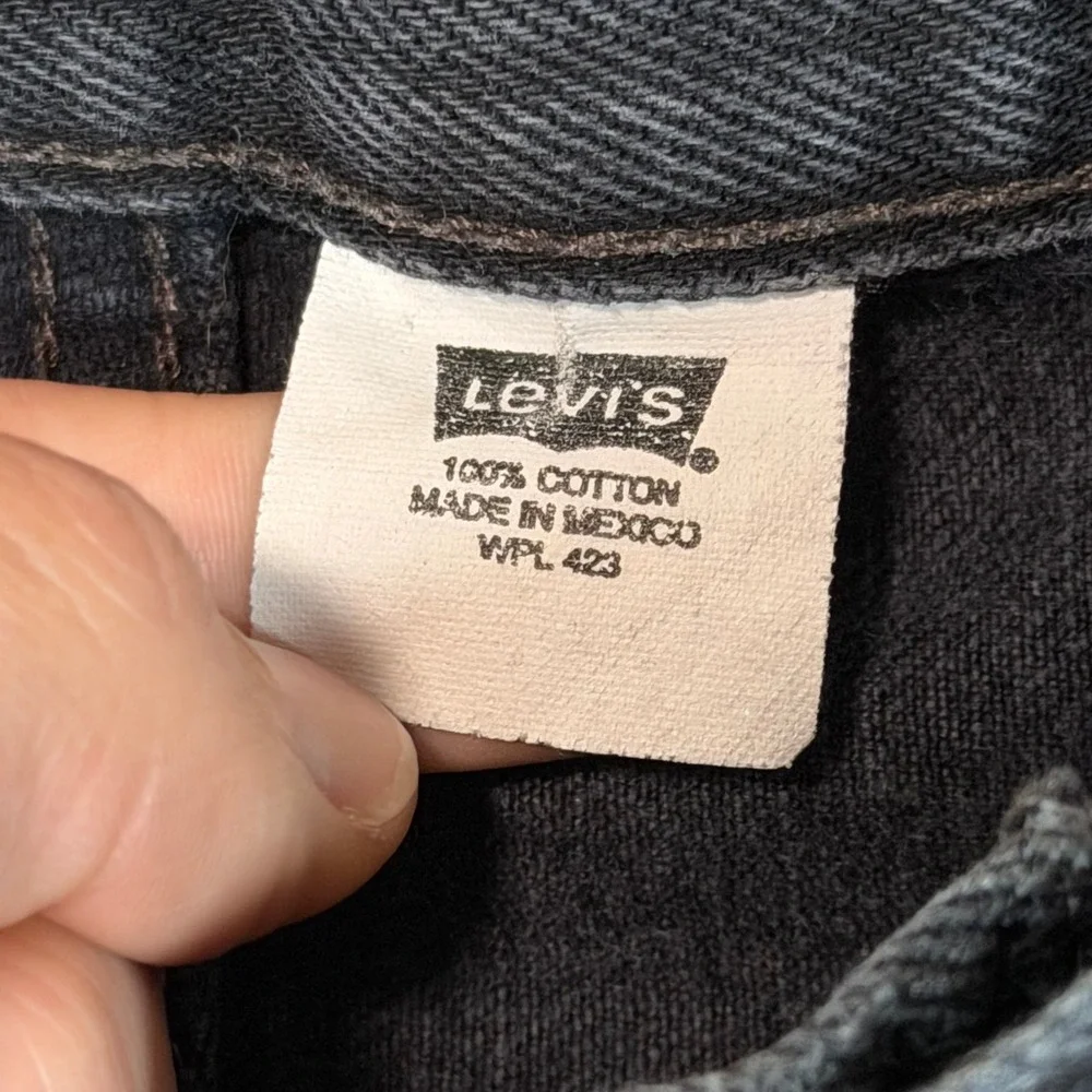 Levis wash denim