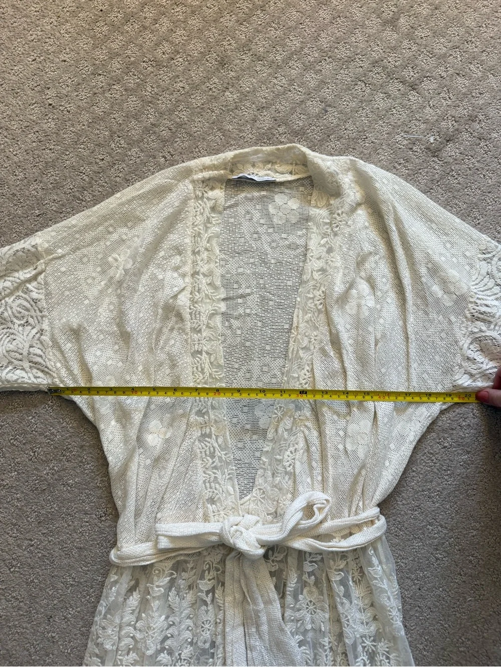 Zara lace kimono