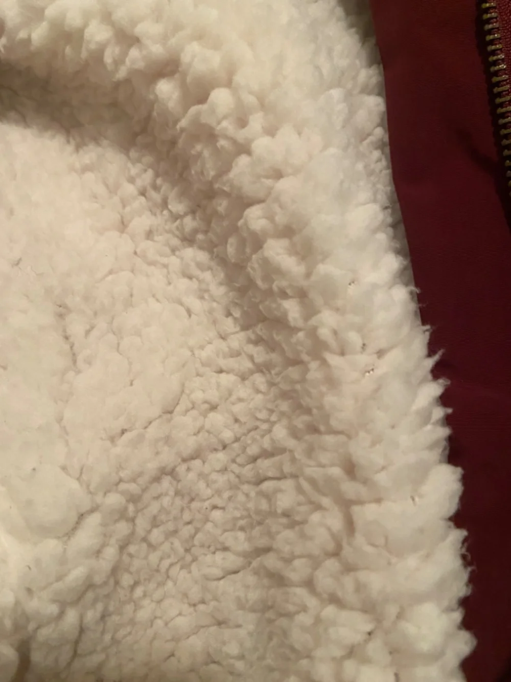Like new Copper Key Girls Burgundy/Cranberry/Maroon Sz Small Faux Fur hood