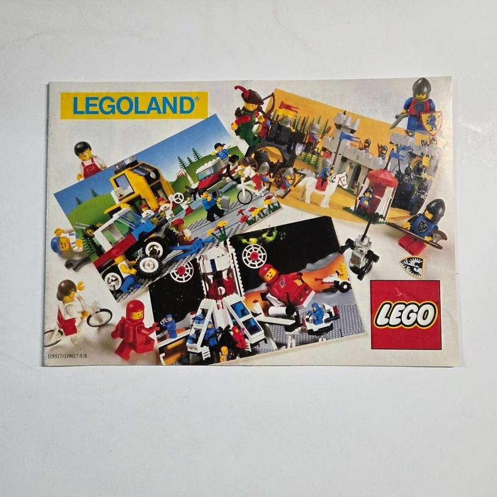 LEGO Legoland‎ Catalog Mail Order Form Vintage 1987 Multicolor Space Castle Town