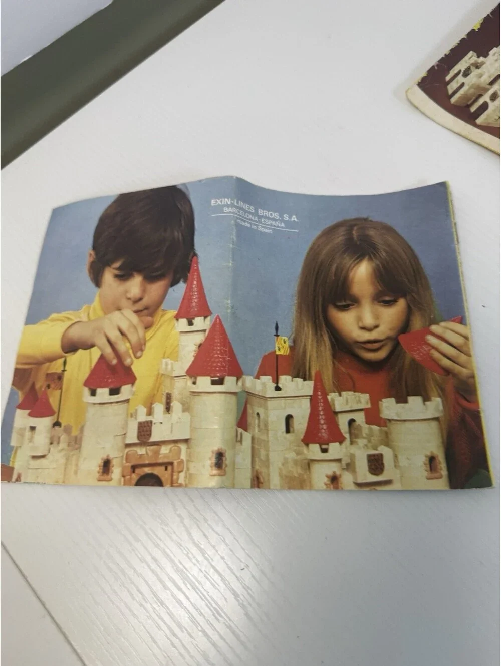 Vintage Exin Castillos Gran Alcazar 0210 Castle Building Toy Blocks Lot 73 Piece