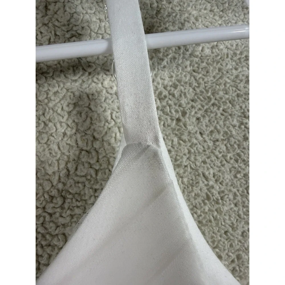 Girls White Tulle Formal Dress Size 130 8-9 Wedding Flower Girl Communion Socks