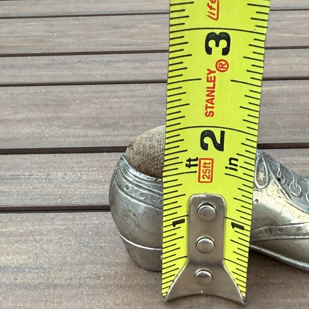 Vintage Shoe Pin Cushion Novelty Sewing Room Decor Made‎ in Japan