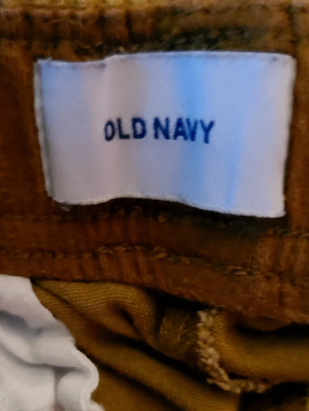 Old Navy Boys Khaki Joggers Sz L 10 - 12 Like New
