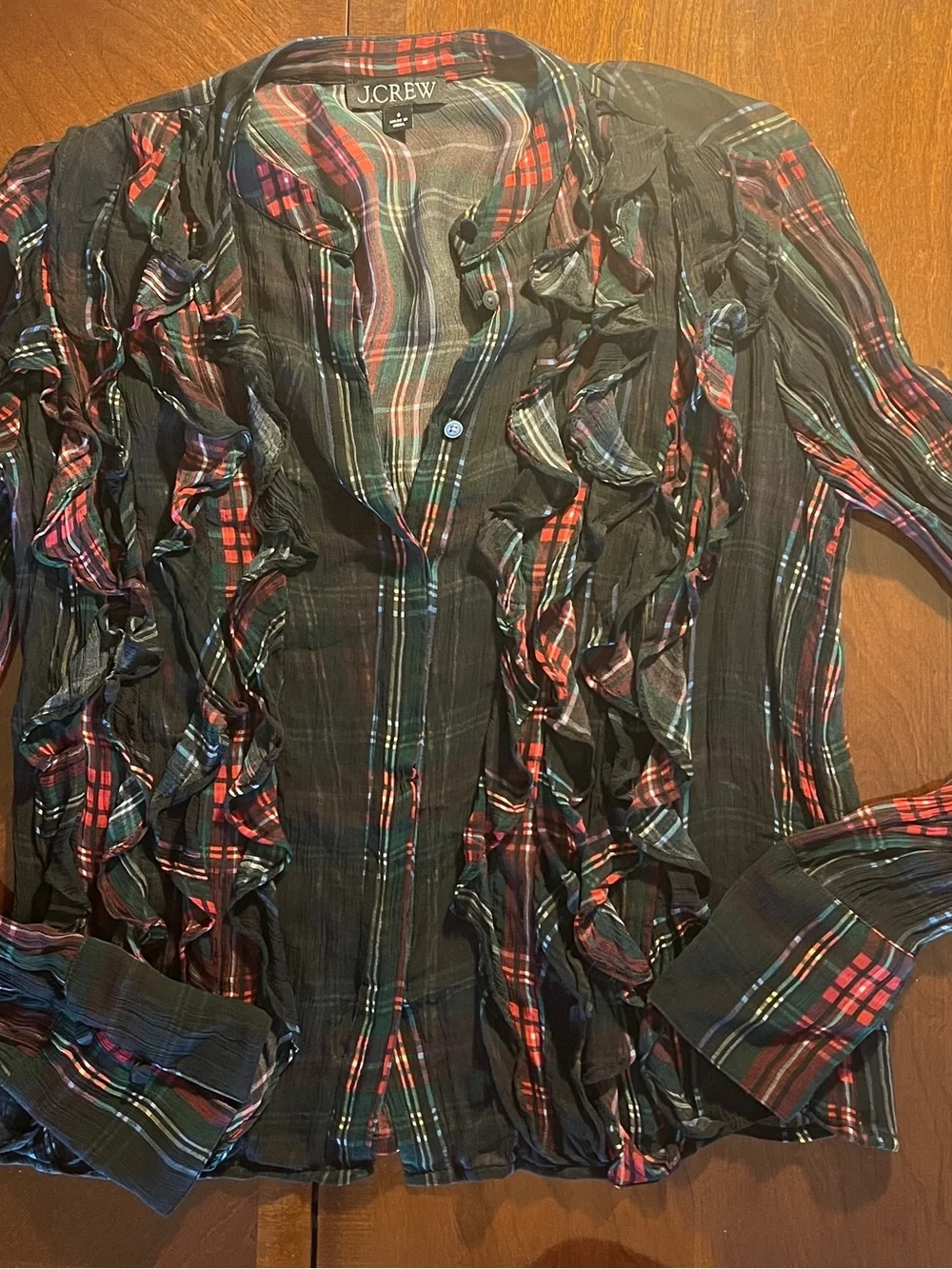 J. Crew crew tartan
