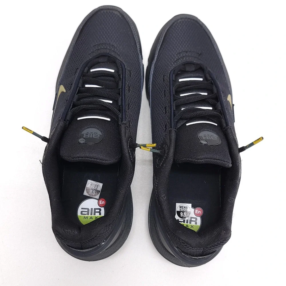 Nike Air Max Pulse‎ Mens Black Gold Low Top Running Shoes HQ2573-001 Size 9.5