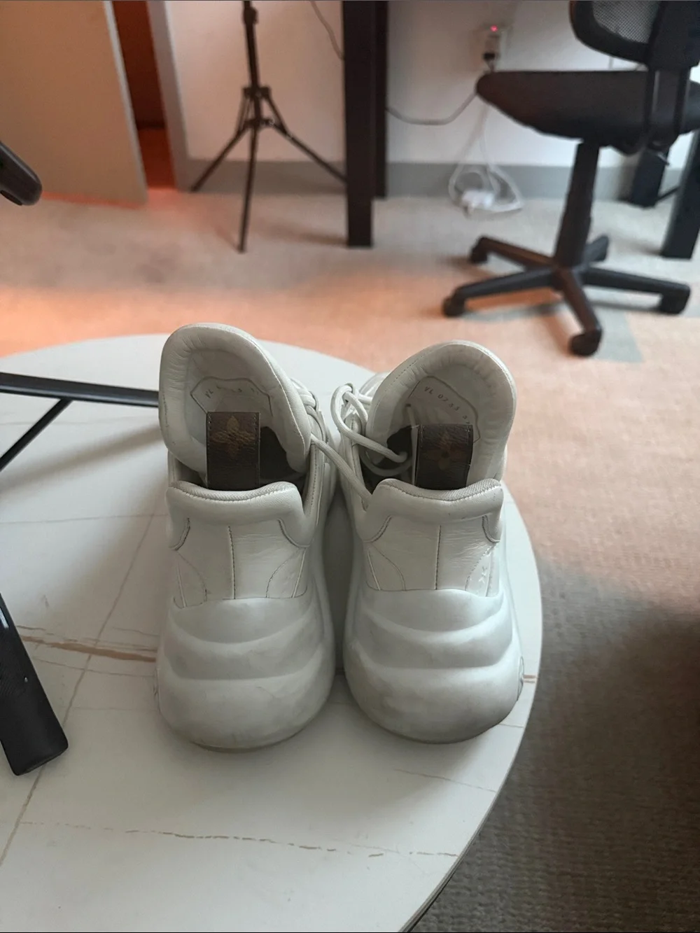 Louis Vuitton white ivory
