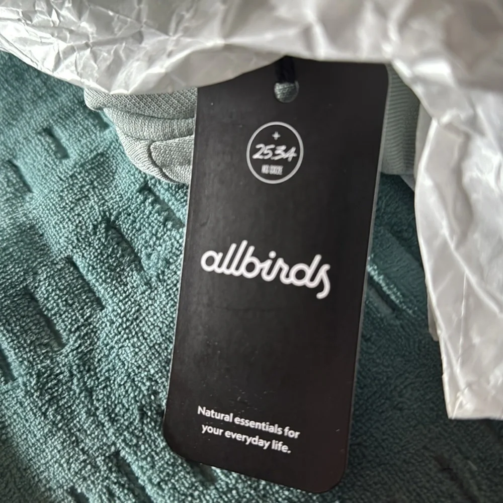 Allbirds anytime full zip hoodie dark grey mens size XL new with tags